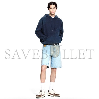 LOUIS VUITTON GRAPHIC JACQUARD HOODIE 1AIWFX LOUIS VUITTON GRAPHIC JACQUARD HOODIE 1AIWFX